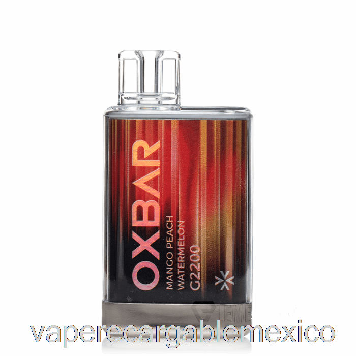 Vape Recargable Oxbar G2200 Desechable Mango Melocotón Sandía